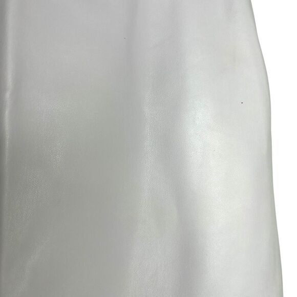 Susana Monaco Essential Faux Leather Pencil Skirt in Opal Small - Picture 6 of 16